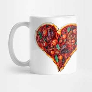 Pizza Heart Mug